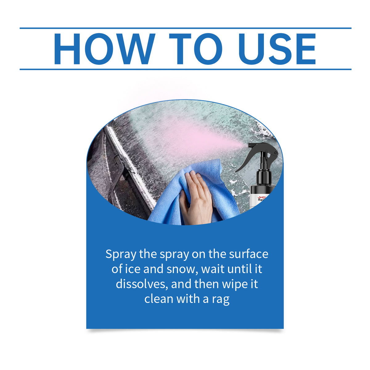 Car De-Icer Spray – Fast Windshield Defrost