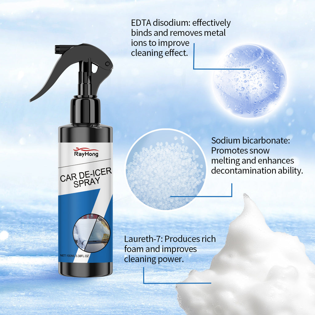 Car De-Icer Spray – Fast Windshield Defrost